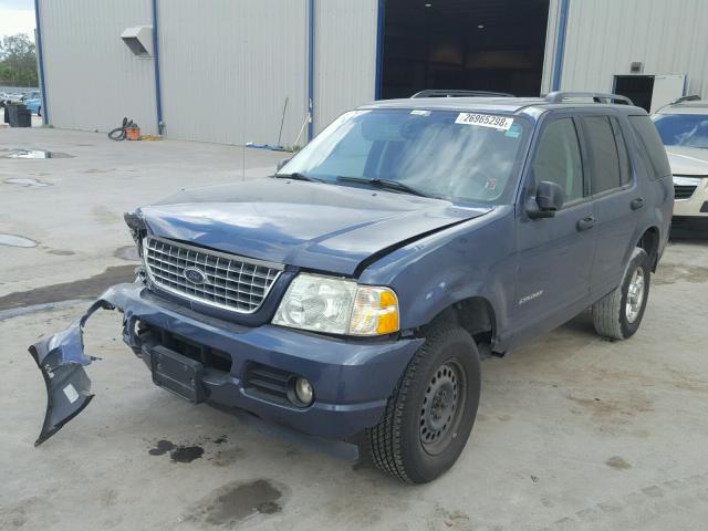 1FMZU73K44UA99546 - 2004 FORD EXPLORER X BLUE photo 2