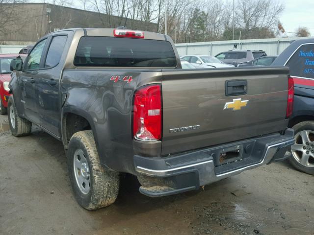 1GCGTBE30G1234101 - 2016 CHEVROLET COLORADO GRAY photo 3