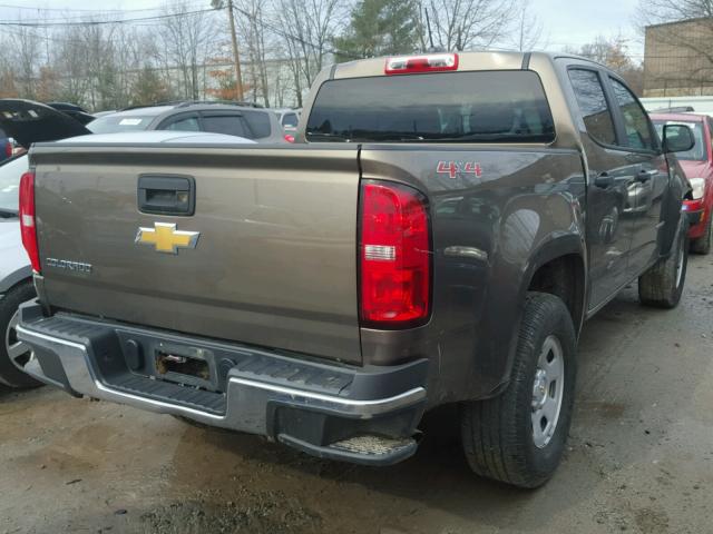 1GCGTBE30G1234101 - 2016 CHEVROLET COLORADO GRAY photo 4