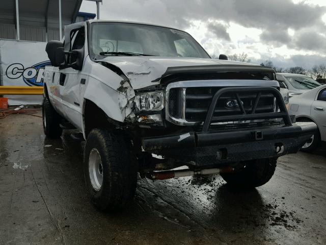 1FTNW21F22EC03559 - 2002 FORD F250 SUPER WHITE photo 1