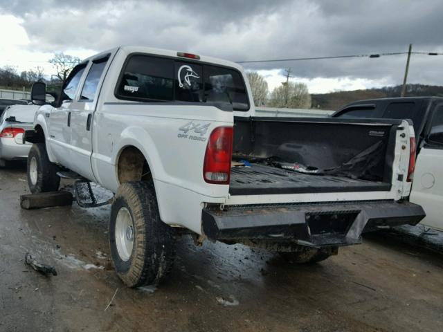 1FTNW21F22EC03559 - 2002 FORD F250 SUPER WHITE photo 3