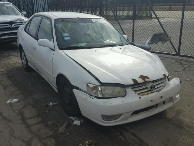 2T1BR12E41C438203 - 2001 TOYOTA COROLLA CE WHITE photo 1