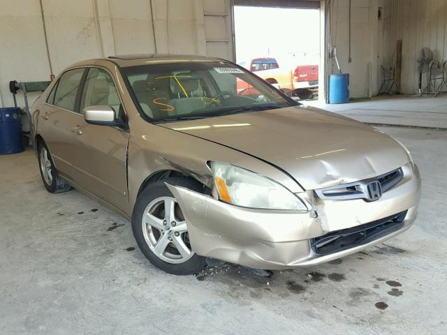 1HGCM56634A100007 - 2004 HONDA ACCORD EX TAN photo 1