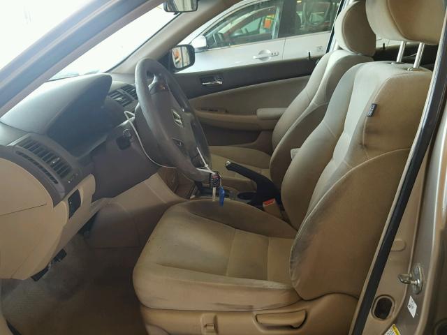 1HGCM56634A100007 - 2004 HONDA ACCORD EX TAN photo 5