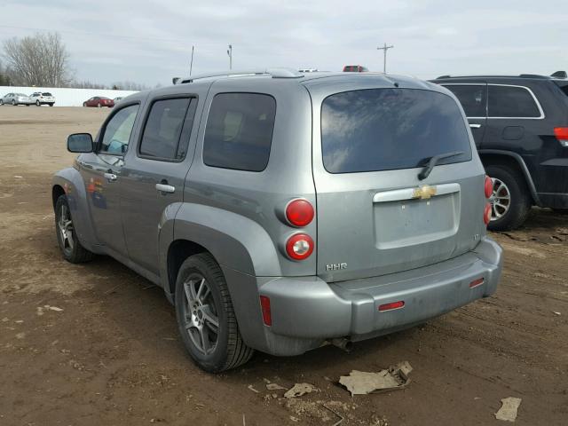 3GNDA23D67S540147 - 2007 CHEVROLET HHR LT GRAY photo 3