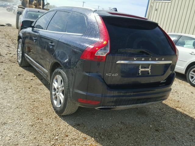 YV440MDM0G2818393 - 2016 VOLVO XC60 T5 BLUE photo 3