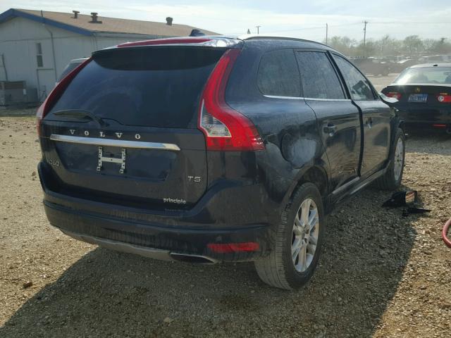 YV440MDM0G2818393 - 2016 VOLVO XC60 T5 BLUE photo 4