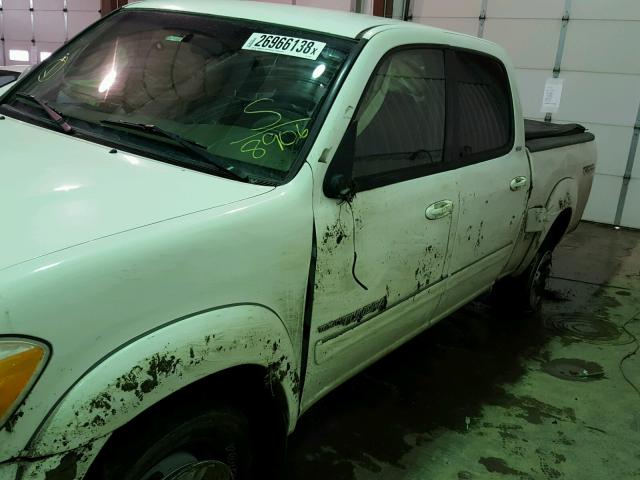 5TBDT44146S518906 - 2006 TOYOTA TUNDRA DOU WHITE photo 9