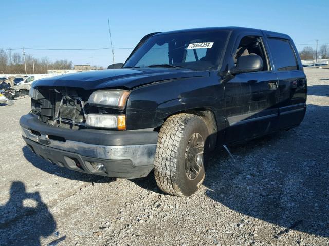 2GCEK13Z861295720 - 2006 CHEVROLET SILVERADO BLACK photo 2