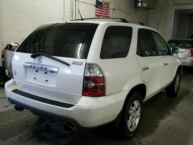 2HNYD18934H518776 - 2004 ACURA MDX TOURIN WHITE photo 4