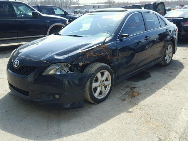 4T1BK46K89U074657 - 2009 TOYOTA CAMRY SE BLACK photo 2