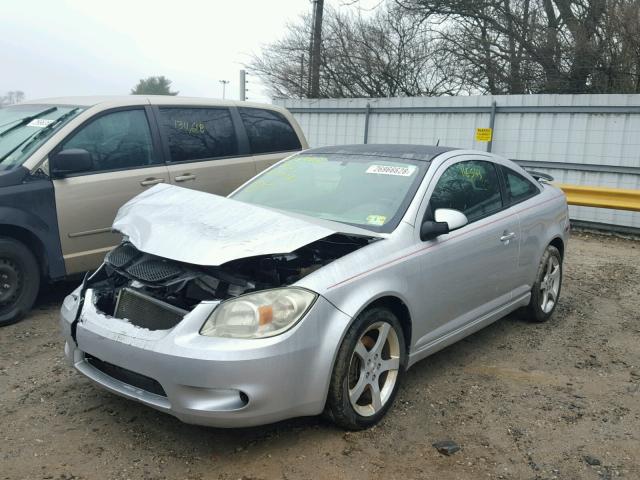 1G2AN18B987183312 - 2008 PONTIAC G5 GT SILVER photo 2