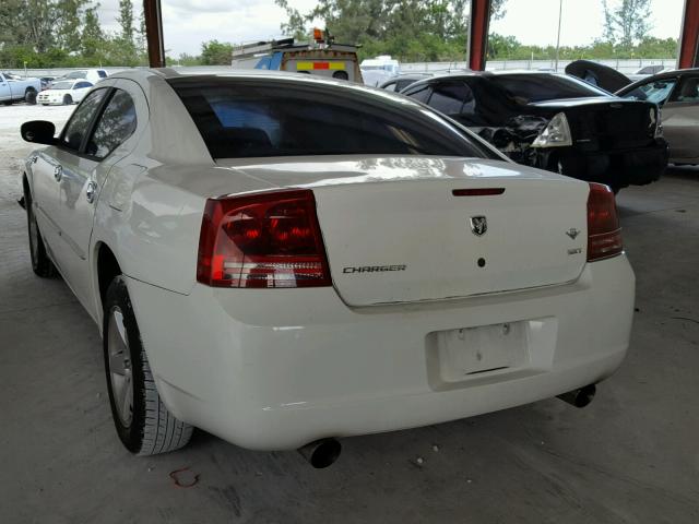 2B3KA43G77H680430 - 2007 DODGE CHARGER SE WHITE photo 3