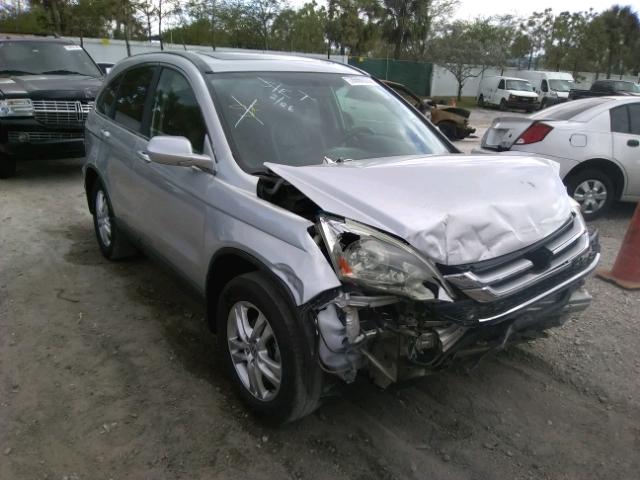 5J6RE3H77AL047029 - 2010 HONDA CR-V EXL SILVER photo 1