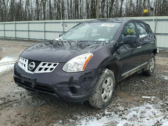 JN8AS5MV6DW658799 - 2013 NISSAN ROGUE S PURPLE photo 2