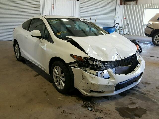 2HGFG3B86CH512230 - 2012 HONDA CIVIC EX WHITE photo 1