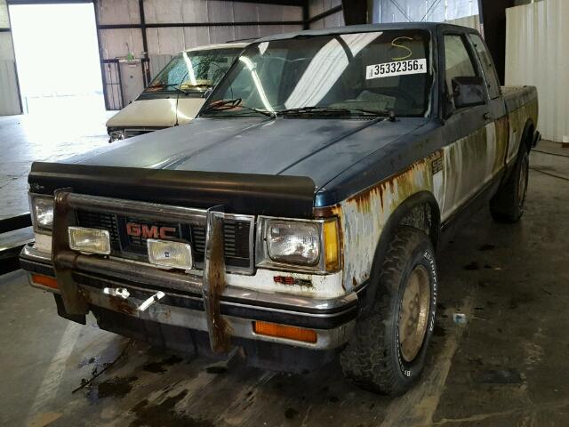 1GTDT19Z7L8511081 - 1990 GMC S TRUCK S1 TWO TONE photo 2