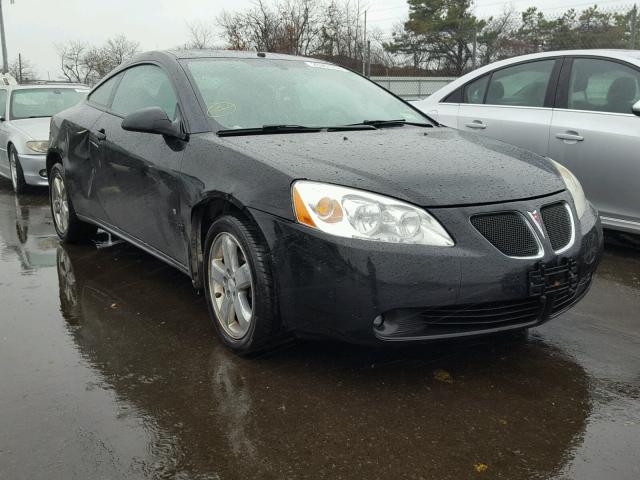 1G2ZH18N174258069 - 2007 PONTIAC G6 GT BLACK photo 1