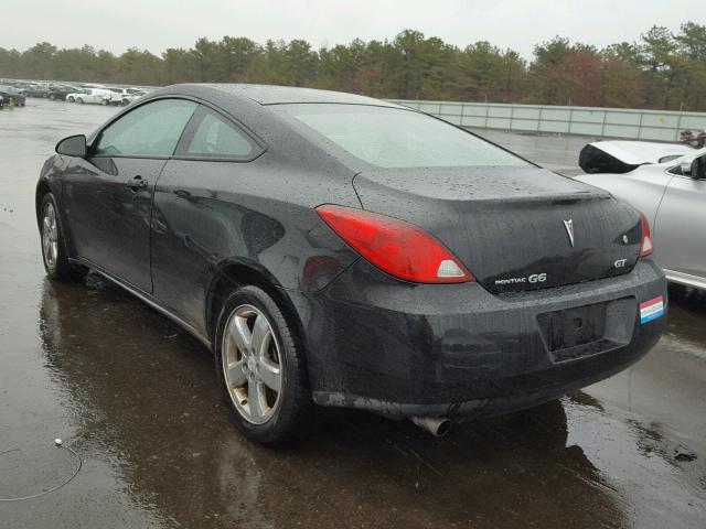 1G2ZH18N174258069 - 2007 PONTIAC G6 GT BLACK photo 3