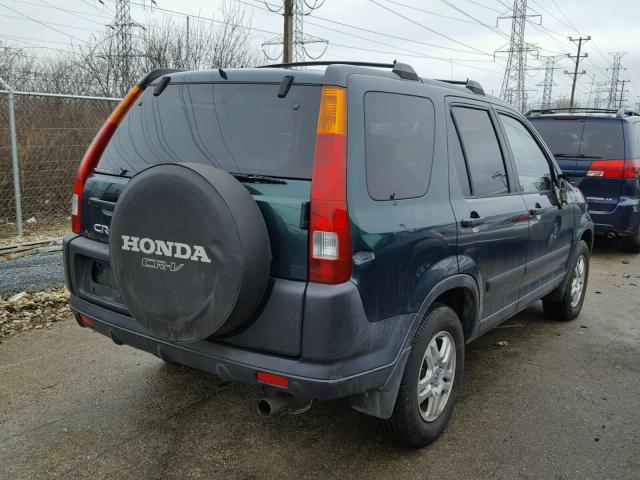 JHLRD78893C011079 - 2003 HONDA CR-V EX GREEN photo 4