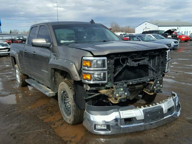 1GCVKREC5FZ408618 - 2015 CHEVROLET SILVERADO BROWN photo 1