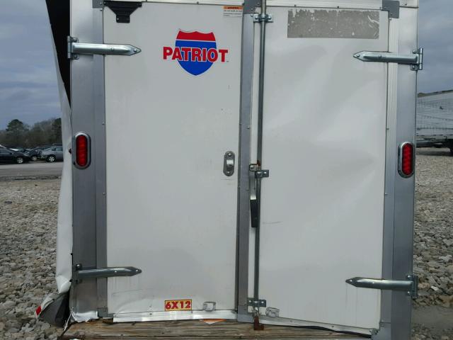 4YMCL1214FT027321 - 2015 UTILITY TRAILER WHITE photo 6