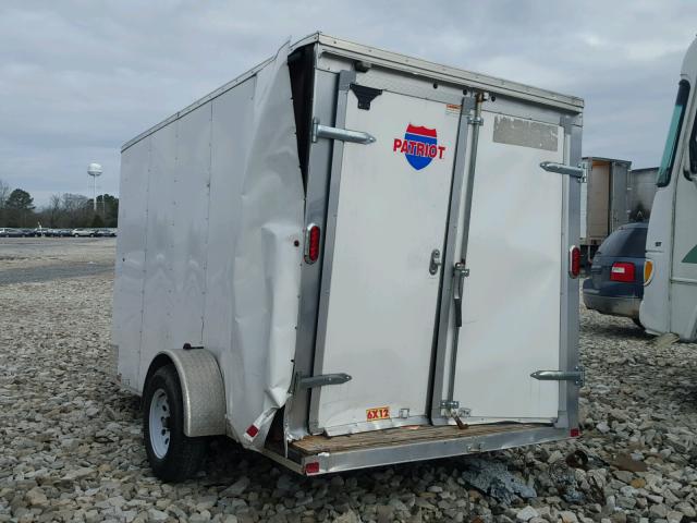 4YMCL1214FT027321 - 2015 UTILITY TRAILER WHITE photo 9