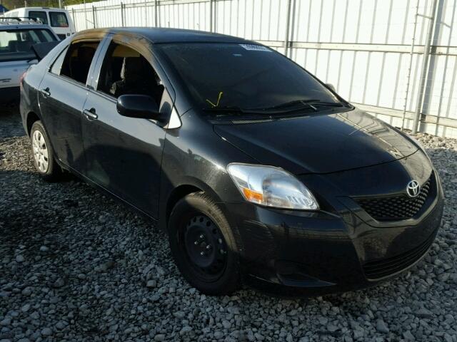 JTDBT4K38CL026511 - 2012 TOYOTA YARIS BLACK photo 1