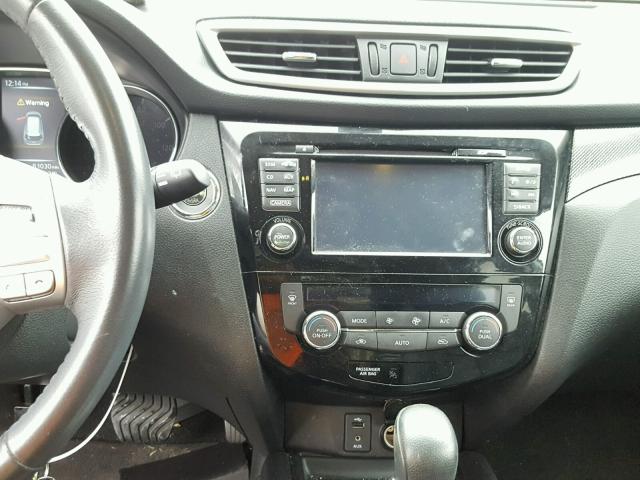 5N1AT2MT8EC863030 - 2014 NISSAN ROGUE S WHITE photo 9