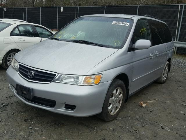 2HKRL18652H562723 - 2002 HONDA ODYSSEY EX SILVER photo 2