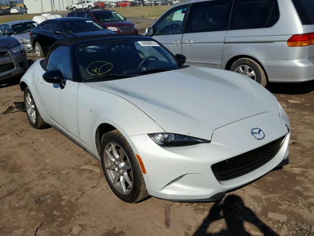 JM1NDAB76H0122626 - 2017 MAZDA MX-5 MIATA SILVER photo 1