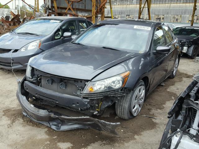 1HGCP36888A032838 - 2008 HONDA ACCORD EXL GRAY photo 2