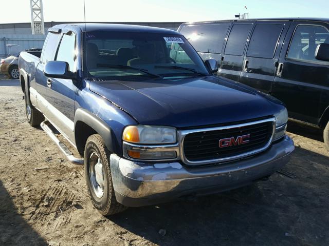 2GTEK19T1Y1145969 - 2000 GMC NEW SIERRA BLUE photo 1