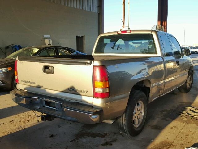 2GCEC19V721299771 - 2002 CHEVROLET SILVERADO TAN photo 4