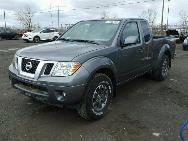 1N6AD0CW2GN759574 - 2016 NISSAN FRONTIER S CHARCOAL photo 2