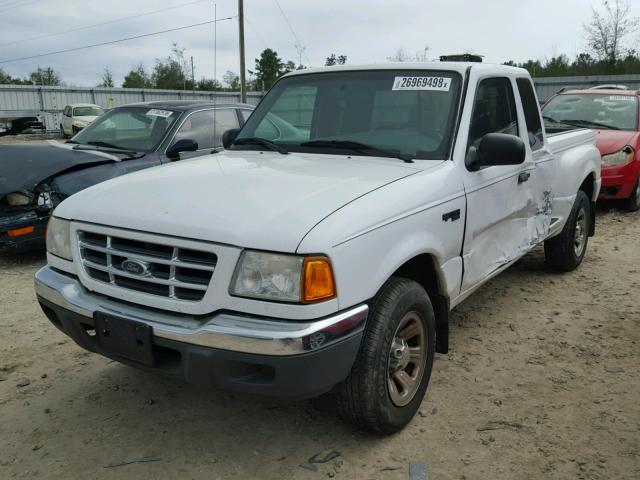 1FTYR14V61TA96706 - 2001 FORD RANGER SUP WHITE photo 2