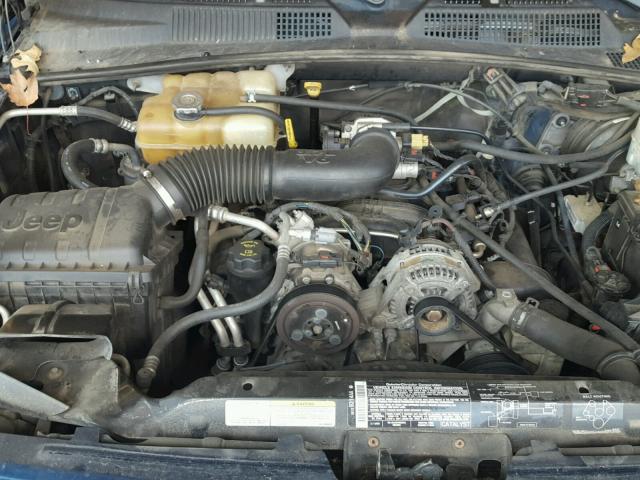 1J4GL38K25W606931 - 2005 JEEP LIBERTY RE BLUE photo 7
