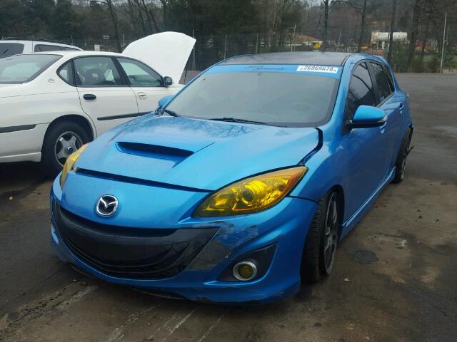 JM1BL1H3XA1184704 - 2010 MAZDA SPEED 3 蓝色 照片 2