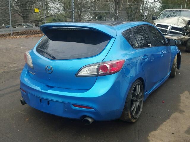 JM1BL1H3XA1184704 - 2010 MAZDA SPEED 3 蓝色 照片 4