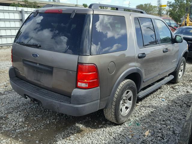 1FMZU62K34UA59499 - 2004 FORD EXPLORER X BROWN photo 4