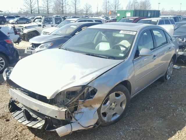 2G1WD58C469245546 - 2006 CHEVROLET IMPALA SUP SILVER photo 2