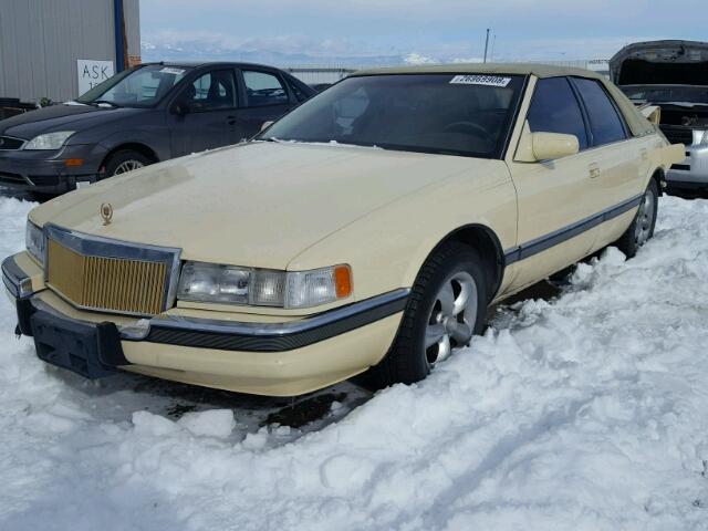 1G6KS52B2PU809598 - 1993 CADILLAC SEVILLE CREAM photo 2