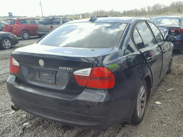 WBAVA37517NE25620 - 2007 BMW 328 I BLACK photo 4