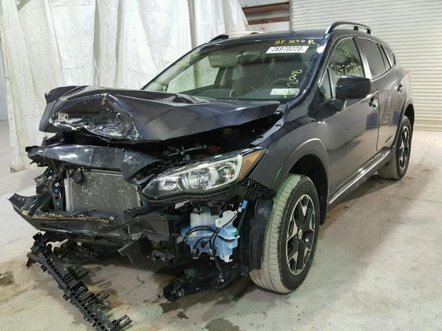 JF2GTABC1JH247695 - 2018 SUBARU CROSSTREK BLUE photo 2