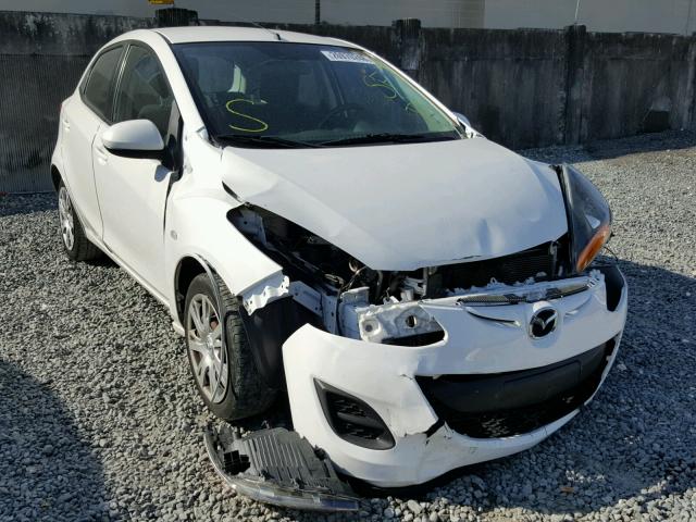 JM1DE1KYXE0171387 - 2014 MAZDA MAZDA2 SPO WHITE photo 1