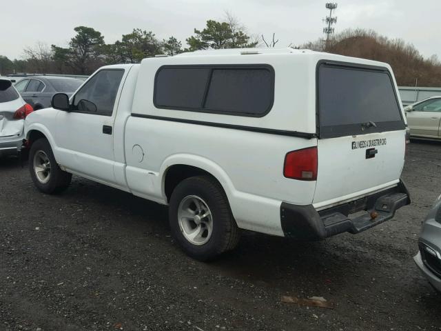 1GCCS1442TK101978 - 1996 CHEVROLET S TRUCK S1 WHITE photo 3