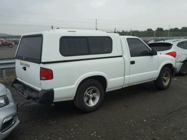 1GCCS1442TK101978 - 1996 CHEVROLET S TRUCK S1 WHITE photo 4