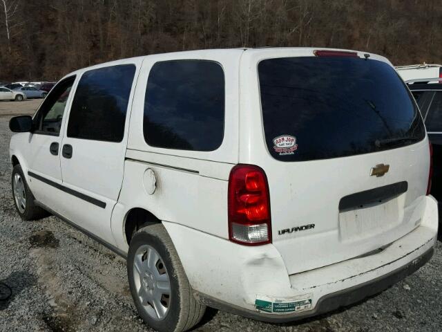 1GNDV13178D107538 - 2008 CHEVROLET UPLANDER WHITE photo 3