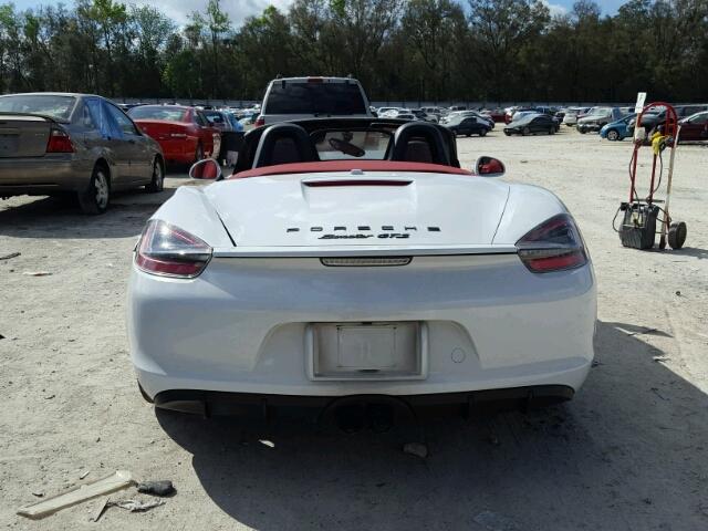 WP0CB2A87FS140499 - 2015 PORSCHE BOXSTER S WHITE photo 6