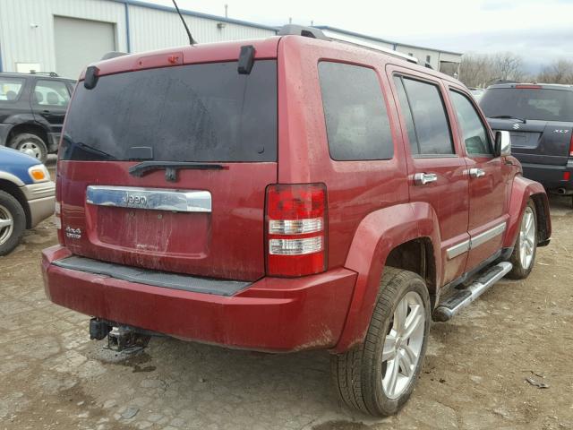 1C4PJMFK7CW106829 - 2012 JEEP LIBERTY JE MAROON photo 4